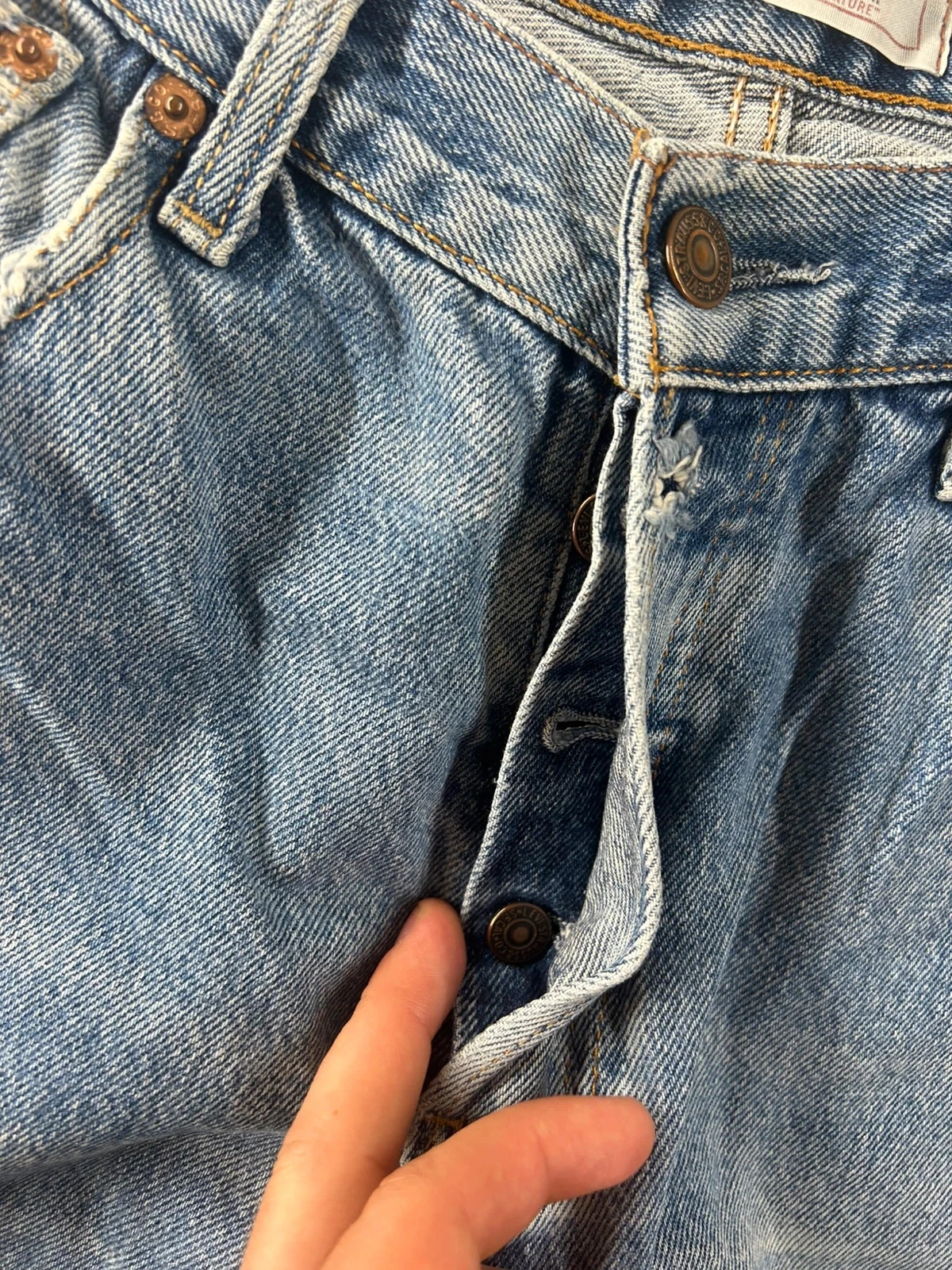 Lichte blauwe rechte jeans signature levi´s strauss w32 l34 – photo 11